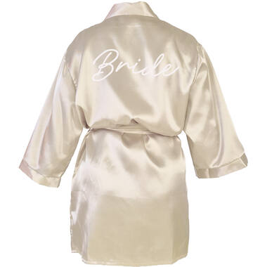 Bathrobe - Bride - Wedding - White