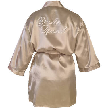 Bathrobe - Bride Squad - Wedding - Cream