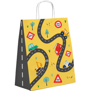Gift bags - Wacky Wheels - 6 pieces