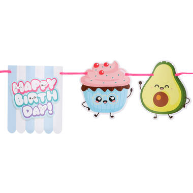 Flag Banner - Kawaii Party - 6 metres