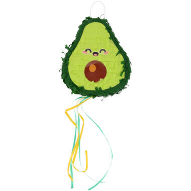 Mini Piñata Set - Avocado & Watermelon - Kawaii Party - 2 pieces