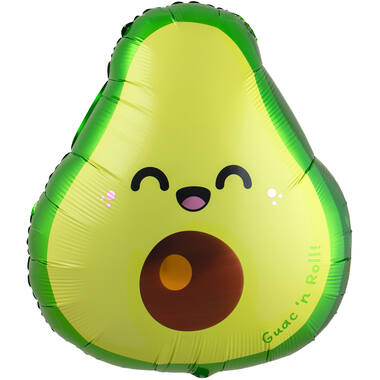 Foil Balloon - Shape - Avocado - 52x60 cm