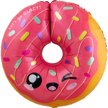 Foil Balloon - Shape - Donut - 60x59 cm