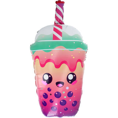 Foil Balloon - Shape - Bubble Tea - 38x76 cm