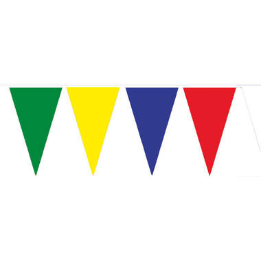 Pennant Banner Multicoloured Plastic 400 x 26 cm