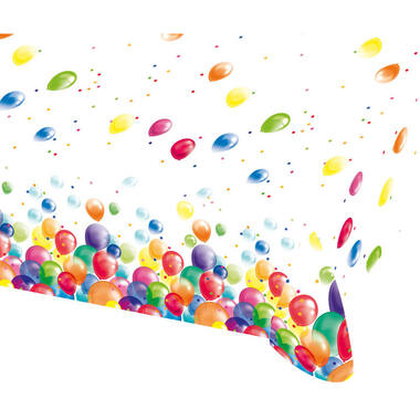 Tablecover Balloons Plastic 120 x 180 cm