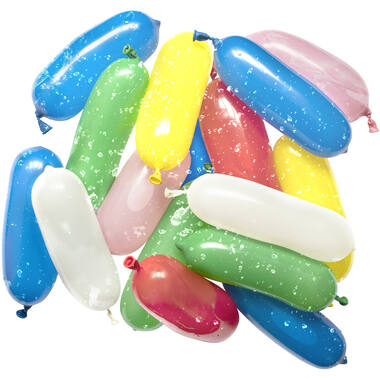 50 Water Balloons XXL assorted