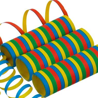3 Streamers Stripes Flame Retardant Paper 0.7 x 400 cm