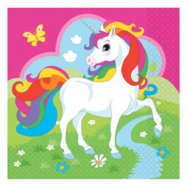 20 Napkins Unicorn 33 x 33 cm