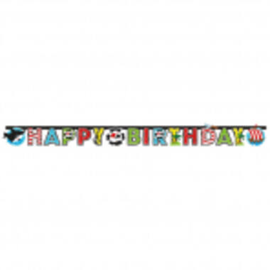 Letter Banner Pirate Paper 180 x 15 cm