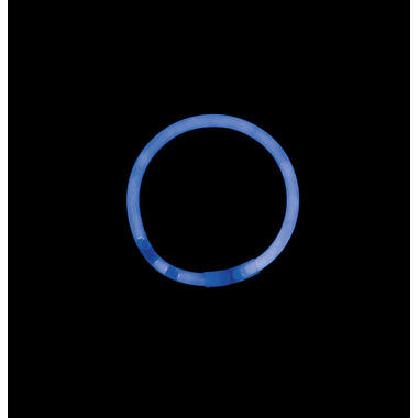 Glow Bracelet Blue Plastic 20 cm