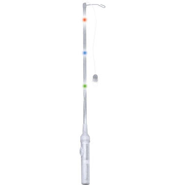 Lantern Stick Electrical Flashing White Plastic 40 cm