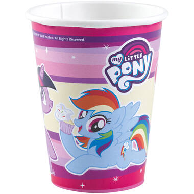 8 Cups My Little Pony - 2017 Paper 250 ml