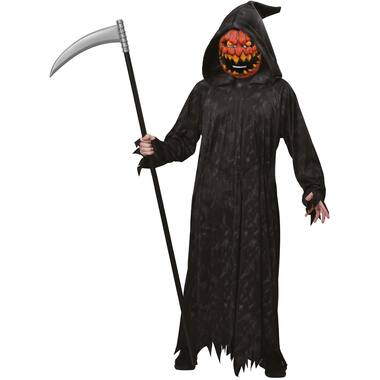 Child Costume Pumpkin Reaper Age 5 - 6 Years