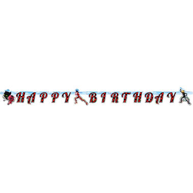 Letter Banner Miraculous Paper 200 x 15 cm