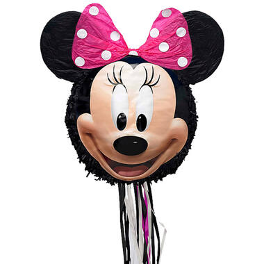 Pull Pinata Minnie Mouse Paper / Plastic 43 x 45.5 x 10.5 cm