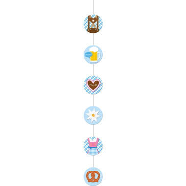 4 String Decorations Bierfest Paper 130 cm