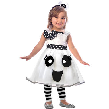 Child Costume Cute Ghost Age 4 - 6 Years