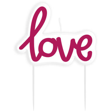 Mini Character Candle Love Height 8.9 cm