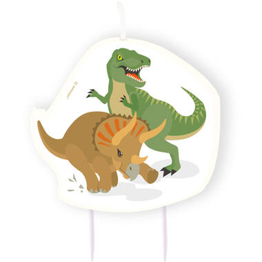 Character Candle Happy Dinosaur Height 10 cm