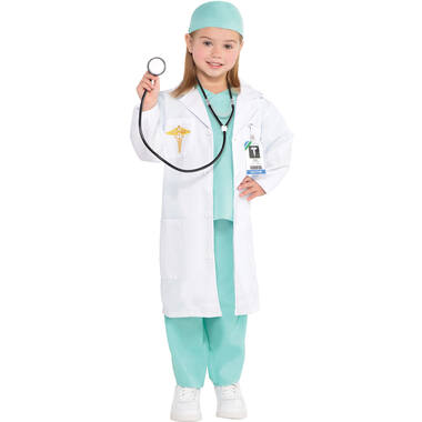 Child Costume CSTM DOCTOR Girl6-8 Years