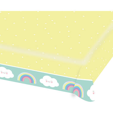 Tablecover Rainbow & Cloud Paper 115 x 175 cm