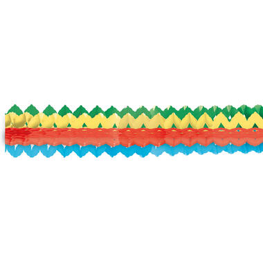 2 Garlands Mini Bright Rainbow Paper 8 x 200 cm