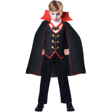 Child Costume Count Dracula Age 6 - 8 Years