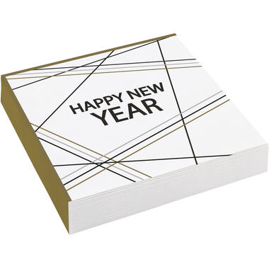 20 Napkins Elegant Wishes 33 x 33 cm