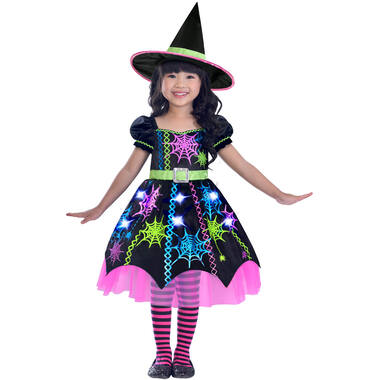 Child Costume Spider Witch Age 2 - 3 Years
