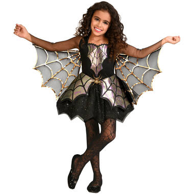 Child Costume Iridescent Spider Age 6 - 8 Years