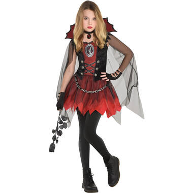 Child Costume Dark Vamp Age 4 - 6 Years