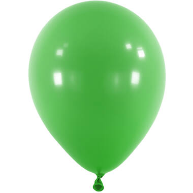 100 Latex Balloons Decorator Standard Festive Green 12 cm / 5"