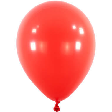 50 Latex Balloons Decorator Standard Apple Red 27.5 cm / 11"