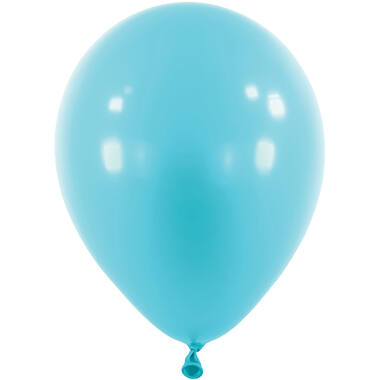 50 Latex Balloons Decorator Fashion Caribbean Blue 27.5 cm / 11""