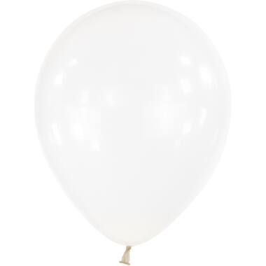 50 Latex Balloons Decorator Crystal Clear 27.5 cm / 11"