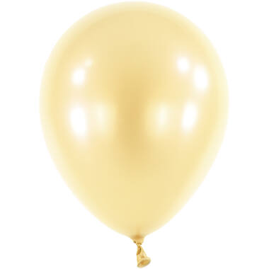 50 Latex Balloons Decorator Pearl Vanilla Cream 27.5 cm / 11