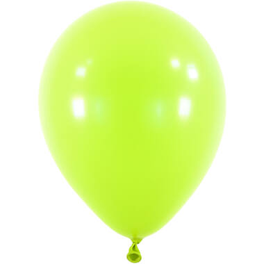 50 Latex Balloons Decorator Fashion Kiwi Green 35 cm / 14"