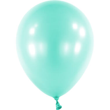 50 Latex Balloons Decorator Pearl Robin's Egg Blue 35 cm / 14"