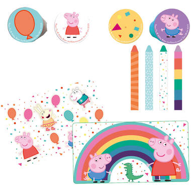Stationery Pack Peppa Pig     Plastic / Paper 16 Pieces