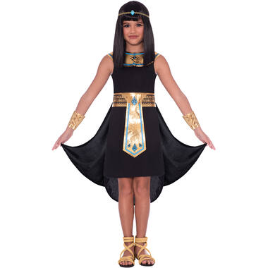 Child Costume Egyptian Pharaoh GirlBlk6-8yr