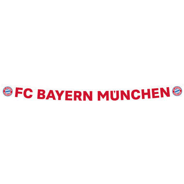 Letterbanner  FC Bayern Munich Paper 180 x 11 cm