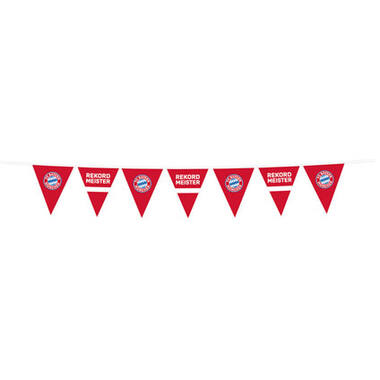 Pennant Banner  FC Bayern Munich Plastic 400 x 19,5 cm