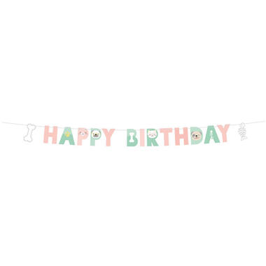 Letter Banner Hello Pets Paper 180 x 15 cm