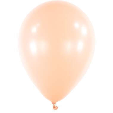 100 Latex Balloons Decorator Macaron Peach 13 cm / 5"
