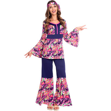 Adult Costume Hippy Chick Size S