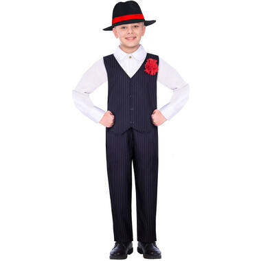 Children's Costume Gangster Boy 6-8 yrs