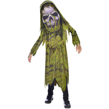 Children's Costume Swamp Zombie Big Head 6-8 yrs