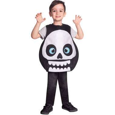 Children's Costume Skeleton Tabard 4-6 yrs