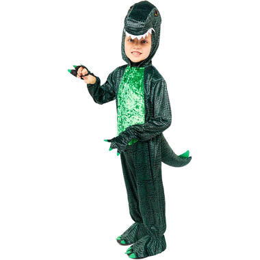 Child Costume Dark Dino Age 4 - 6 Years